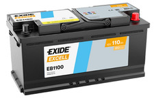 Batteria Auto Exide Excell EB1100 12V 110Ah 850A EN L06 B13 DX 2025!!!!!!