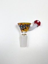 14mm Maui Wowie Mushroom Wig Wag Premium Quality Glass Bowl Slide Bong Pipe 14mm Maui Wowie Mushroom Wig Wag Premium Quality Glass Bowl Slide Bong Pipe