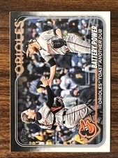 2024 Topps Update Baseball Adley Rutschman Orioles Battery Power Base US44