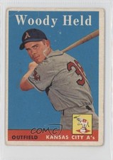 1958 Topps Woodie Held Woody Held #202 0j6