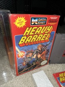 Heavy Barrel Nintendo Entertainment System 1990 NES CIB Complete With Inserts
