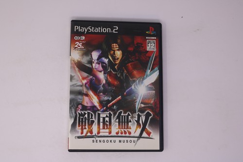 Samurai Warrior Sengoku Musou Sony Playstation 2 Japan Region Locked