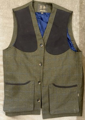 MUSTO Mens Cairngorm Tweed Waistcoat (XXXL)- GREAT CONDITION