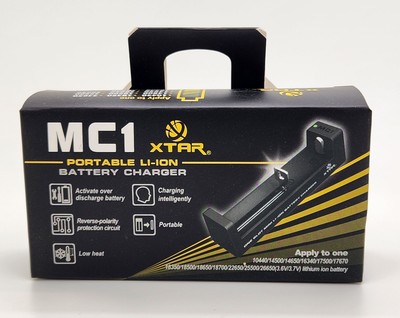 XTAR MC1 Portable Li-Ion Charger - New in Box