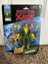 Marvel Legends Comic Series Banshee 6  Retro Figure Hasbro 2025 Giant Size X-men