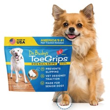 Dr Buzby's Small ToeGrips for Dogs Instant Traction on Wood/Hardwood Floors ...
