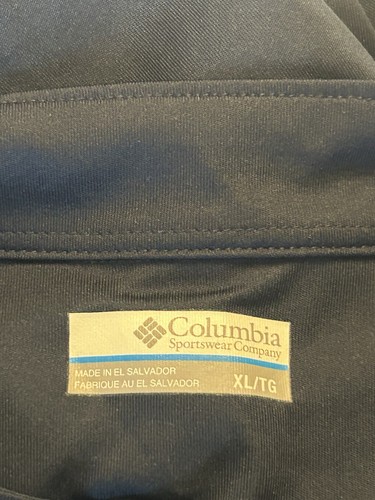 Columbia Sportswear PFG Terminal Tackle 1/4 Zip Long Sleeve Shirt Blue Size XL - 第 6/7 張圖片