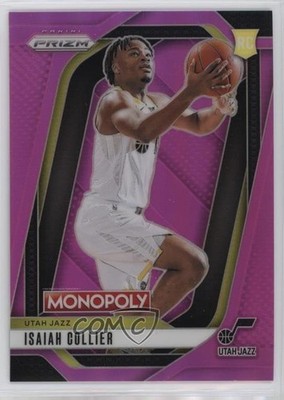 2024-25 Panini Prizm Monopoly Pink 162/199 Isaiah Collier #36 Rookie RC 13ql