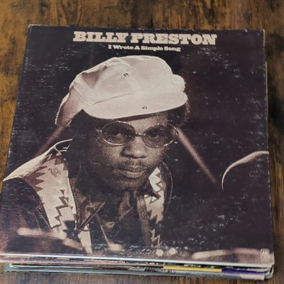 Billy Preston I Wrote A Simple Song Vinyl LP A&M SP-3507 12'' 33 RPM
