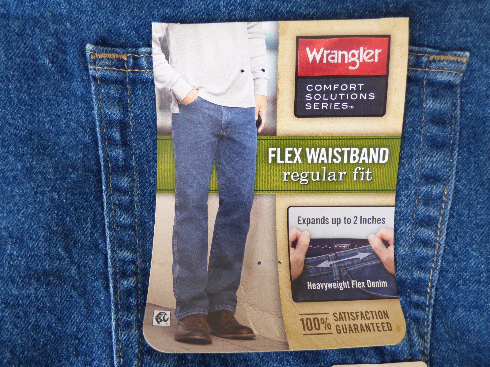 wrangler comfort solutions series flex waist