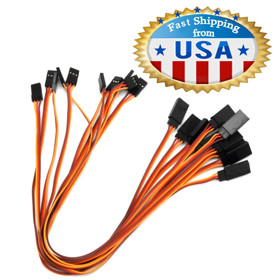 Удлинительный провод для сервопривода кабель 5 X 500 мм для радиоуправляемых игрушек приемник на сервопривод адаптер. - Изображение 4 из 4