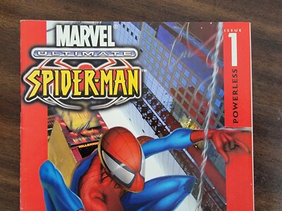 Marvel Ultimate Spider-Man Issue #1 Powerless Comic Rare Variant