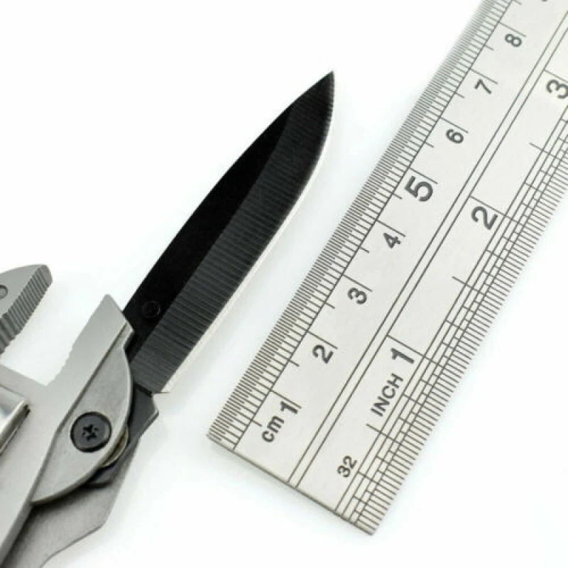 Multi-tool Knife Gear EDC Set Adjustable Wrench Jaw Screwdriver Pliers Tool USA