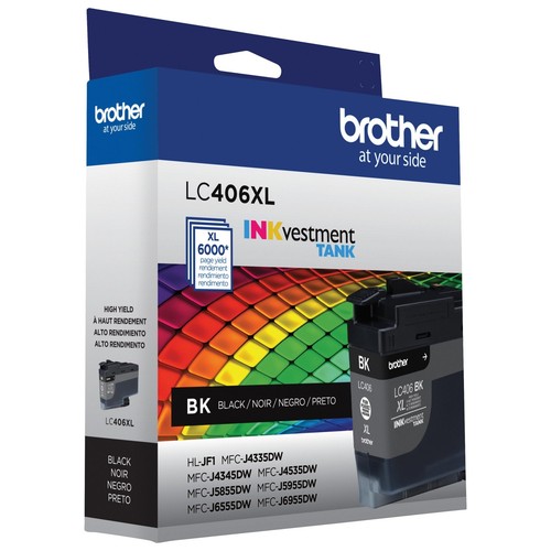 Brother LC406XLBK High Yield Black -Ink -Cartridge - 第 4/4 張圖片