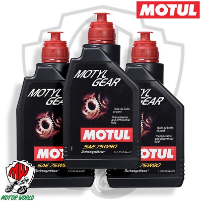 Motul Motylgear 75W90 3 L Getriebeöl Schmierstoff für Getriebe und Diff
