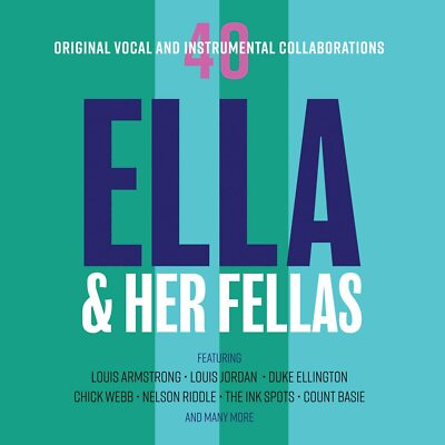 Ella Fitzgerald Ella & Her Fellas 2-CD NEW SEALED Jazz Louis Armstrong/Ink Spots