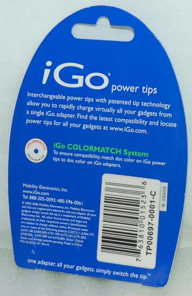 NEW iGo Power Tip A97 Micro-USB Phone Motorola RAZR 2 V8 V9 Samsung Galaxy S4/S3 - Image 3 of 3