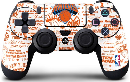 NBA New York Knicks PS4 Controller Skin - NY Knicks Historic Blast