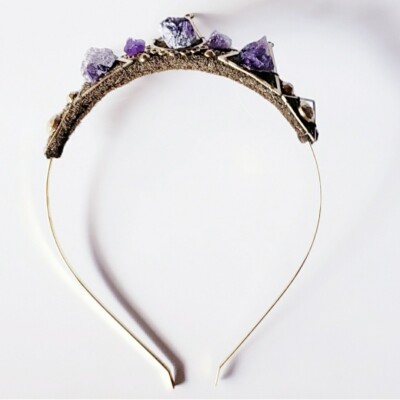 Loschy Design Guinevere Amethyst Tiara Handmade | eBay