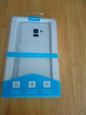 Case It TPU Case Schutzhülle für Samsung Galaxy A8 transparent/weiß