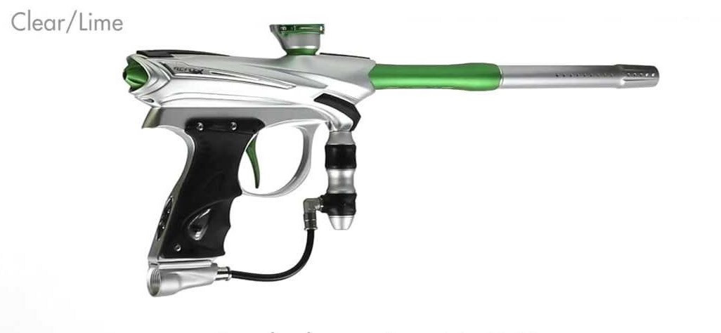 Proto Rail MaXXed Paintball Marker Clear Lime, Brand New Pai