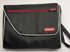 Diono Black Baby Changer Has Pockets. Mini Wristlet Baby Case With Changing Pad