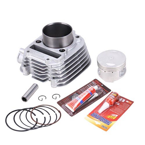 For Yamaha TTR230 XT225 TTR225 Top End Rebuild Kit Cylinder Piston Rings Gaskets - Bild 6 von 12