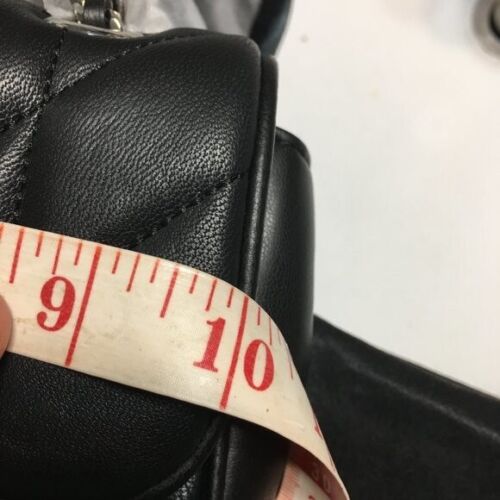 Karl Lagerfeld Agyness Lamm Leder Handtasche = Sonne Mond Sterne Charms Neu mit Etikett - Bild 3 von 7