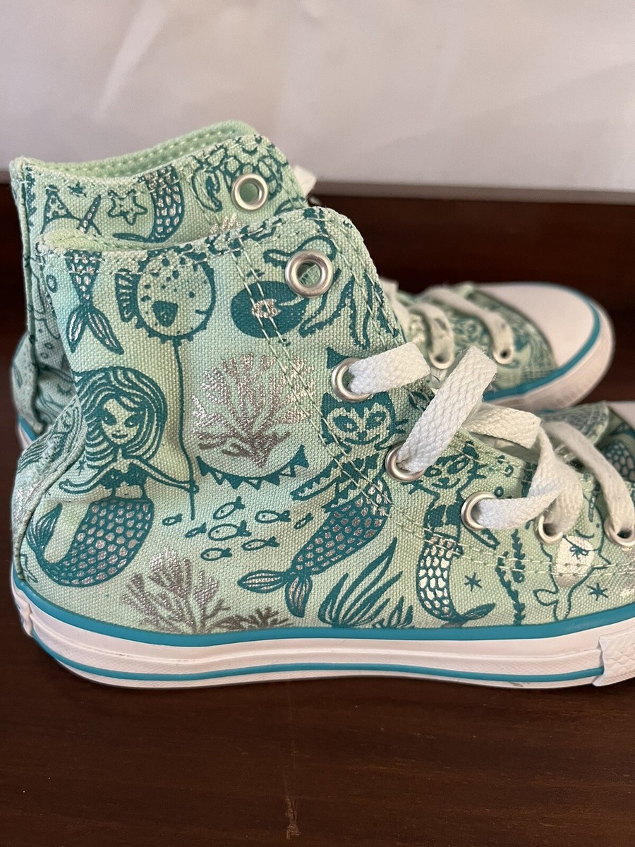 Converse Branded Little Mermaid Converse Shoes Girls Converse