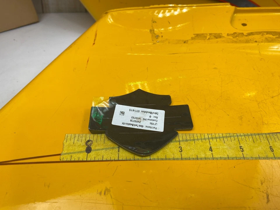 OEM🔥Genuine Harley Gas Fuel Tank Emblem Right Side Sportster 49ers🔥 - Image 4 of 4