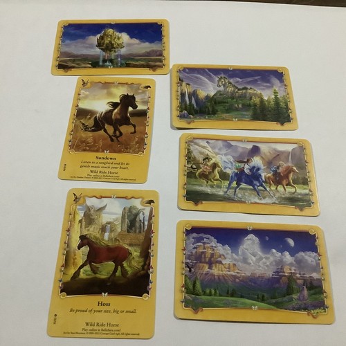 Bella Sara Summer Camp. 6 Cards. No’s 15, 36, 47, 49, 50 And 54.