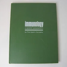 Immunology: A Scope Monograph by The Upjohn Company HC 1975 Third Edition