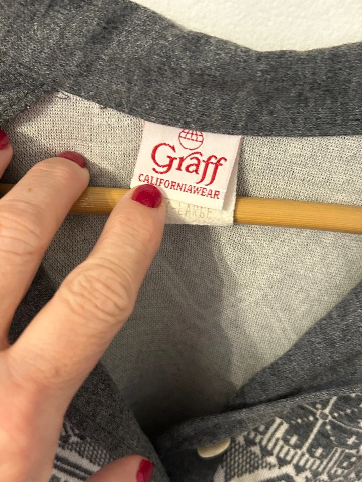 Graff California Wear Original Vintage Men’s Polo Unique Mob Style Casual - Image 4 of 4