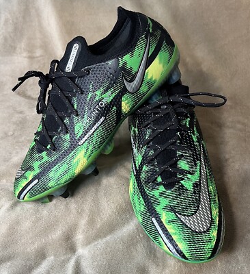 Men Nike Phantom GT2 Elite SW SG-Pro AC Black Green Cleat DO2497-004 Size 6 NWOB
