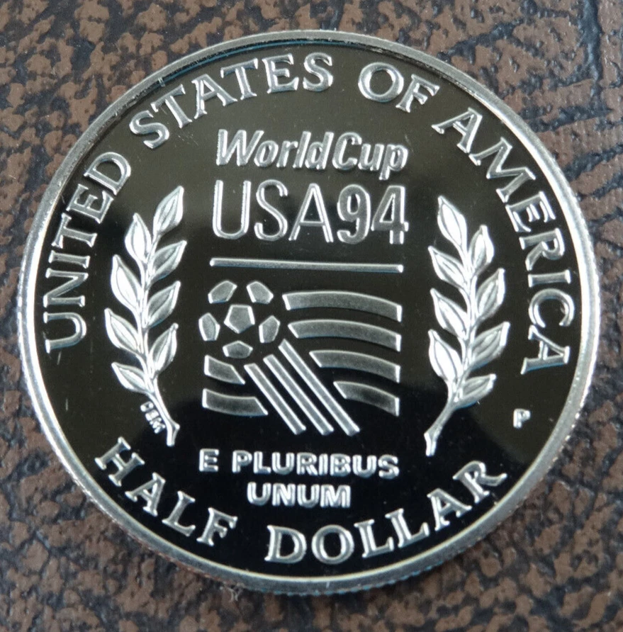1994-P World Cup Proof Half Dollar US Mint Clad Coin Commemorative - Image 3 of 4