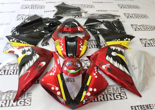 Red Shark Fairing Kit for Yamaha R1 YZF R1 2009-2012 YZF R1 ABS Bodywork  Kits | eBay