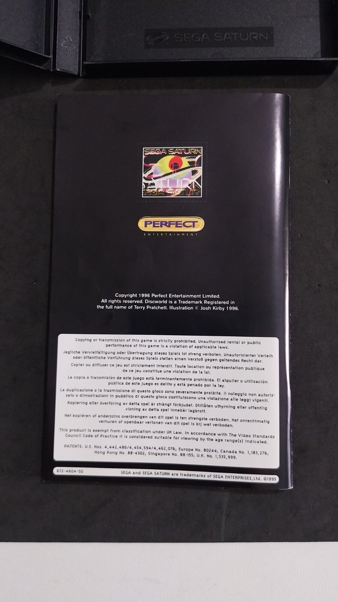 Discworld 2 Sega Saturn PAL セガサターン Discworld 2 Sega Saturn PAL セガサターン Discworld II Sega