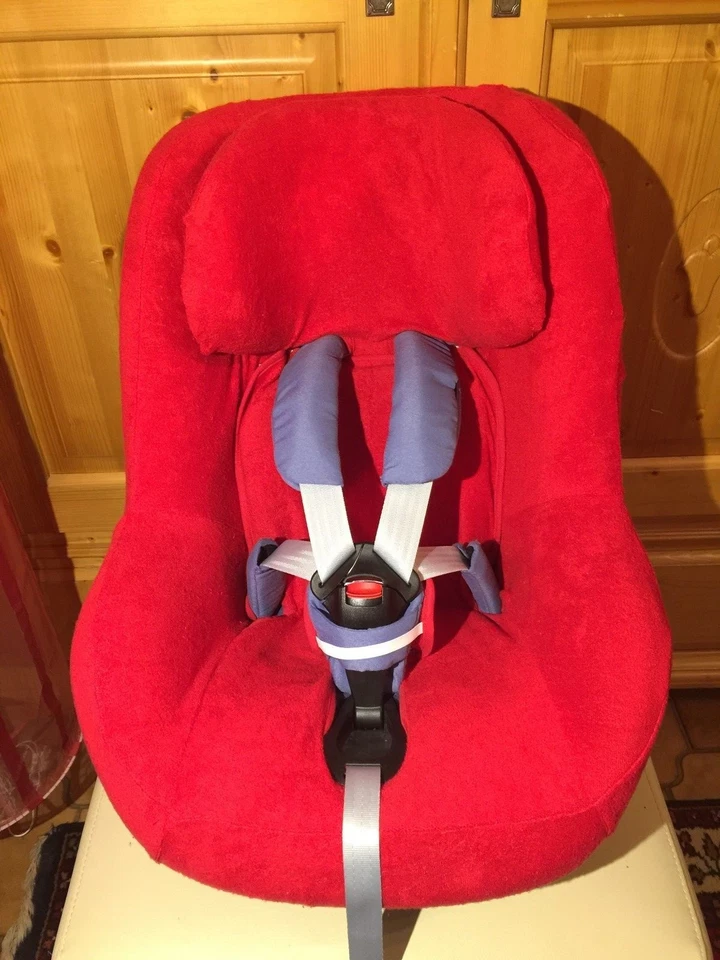 EKO Sommerbezug Schonbezug Frottee für Maxi-cosi Pearl, Pro und 2wayPearl NEU rot