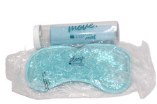 Signature Sleep Reset Eye Mask  Facial Cloth NEW Sealed Blue Very Nice HTF