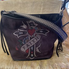 Raviani Handbag  Suede Cross Faith