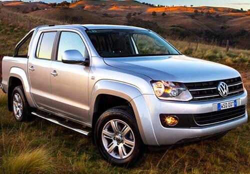 2x Front Bumper Driving Fog Spot Light Grille Panel For 2010-16 VW Amarok Truck - Picture 9 of 10