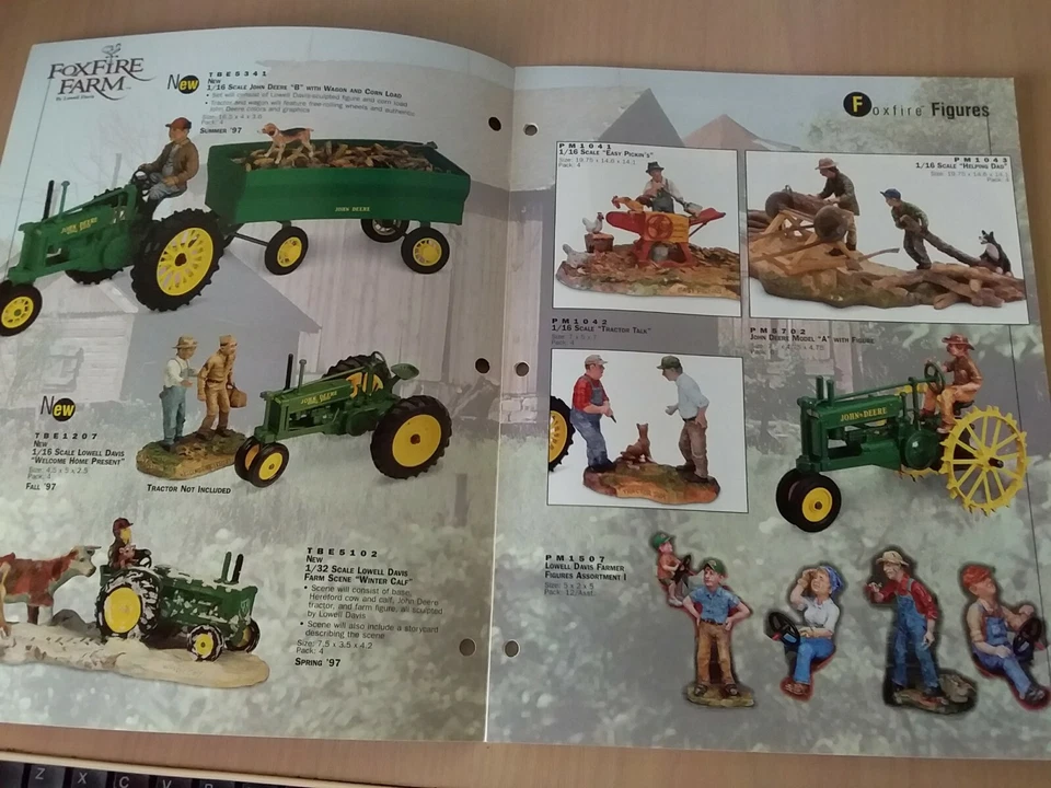 John Deere ERTL Replicas Toy Catalogue Dealer's Brochure 1997 - Image 2 of 4