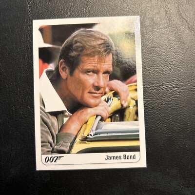 2007 Complete James Bond 007 Rittenhouse Jb1 #100 Roger Moore Puzzle