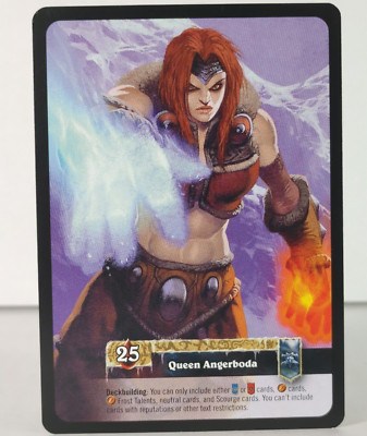 Queen Angerboda - Icecrown - 8/220 - WoW TCG - Uncommon