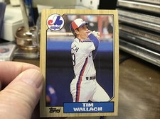 1987 Topps Baseball TIM WALLACH FROM VENDING # 55 HOF