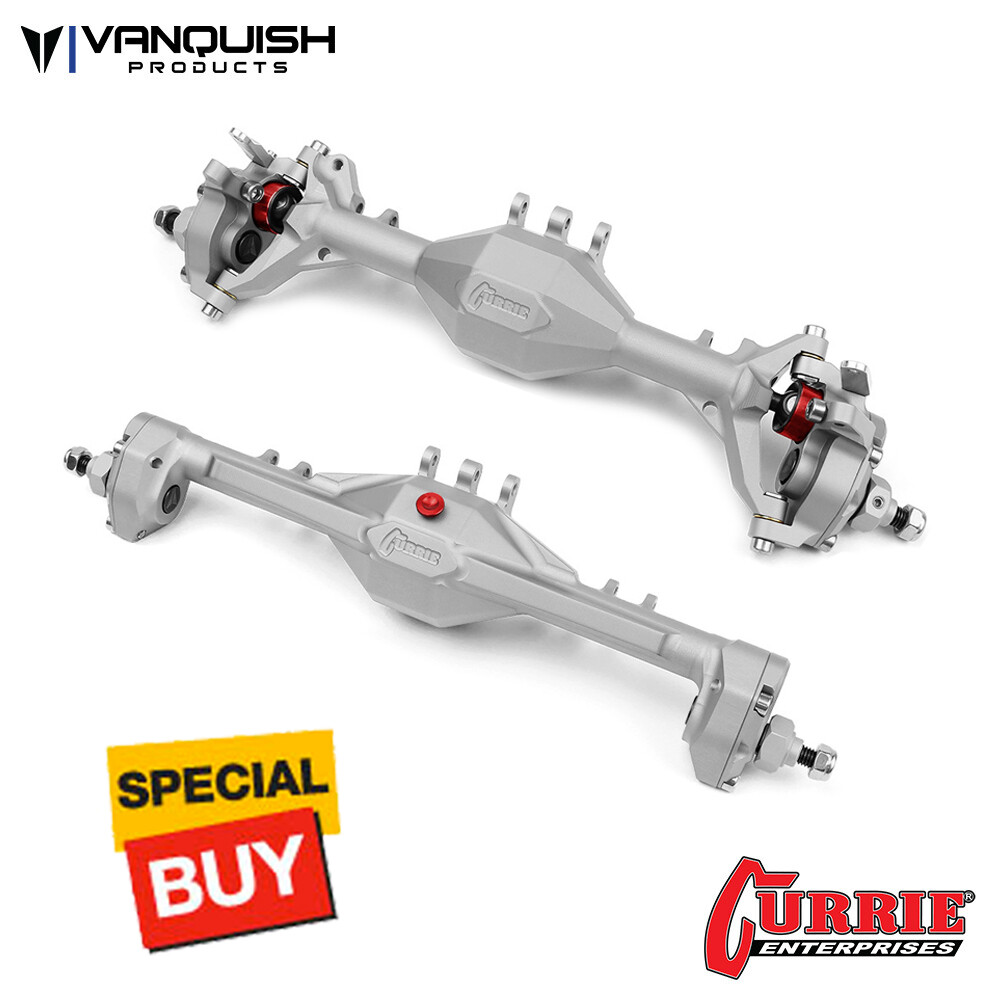 Vanquish Products Currie Portal F9 Front / Rear Axle Clear