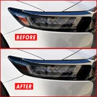 FOR 18-22 Honda Accord Headlight Side Marker SMOKE Precut Vinyl Tint Overlays