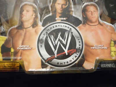 2008 WWE Treacherous Trios Action Figures Ryder, Edge 2008 WWE Treacherous Trios Action Figures Ryder, Edge