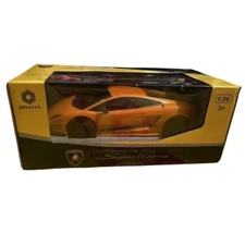 Lamborghini Gallardo Orange 1:24 Model Friction Car by BRAHA