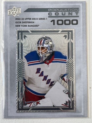 2022-23 Upper Deck Population Count 1000 Pick From List !! - Picture 2 of 8